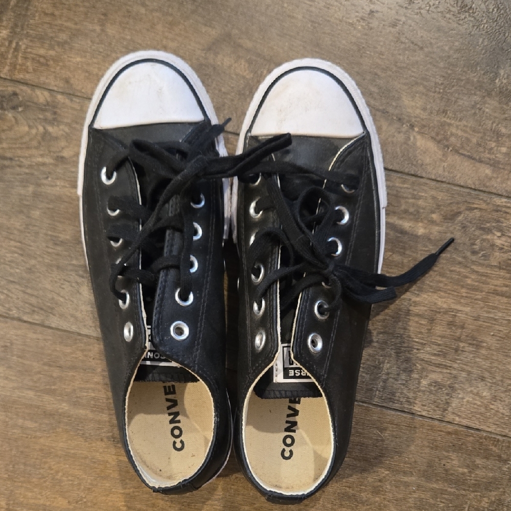 Converse Black and White Sneakers